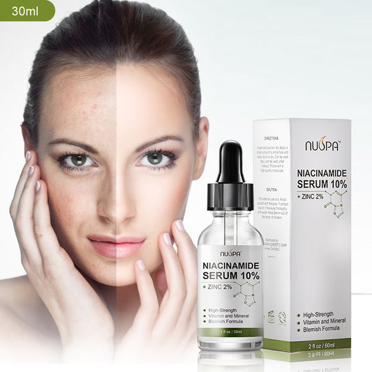سيروم نياسيناميد للعناية بالبشرة والتفتيح ومكافحة علامات التقدم في السن، مع تقليل الانتفاخات والتجاعيد